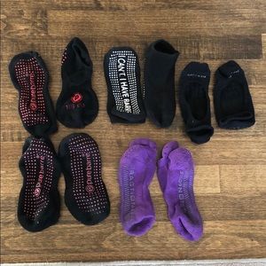 5 set of sticky socks